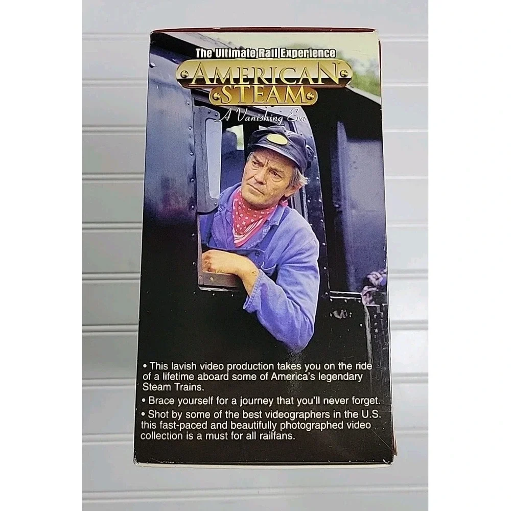 American Steam‎ The Ultimate Rail Experience A Vanishing Era VHS Set
